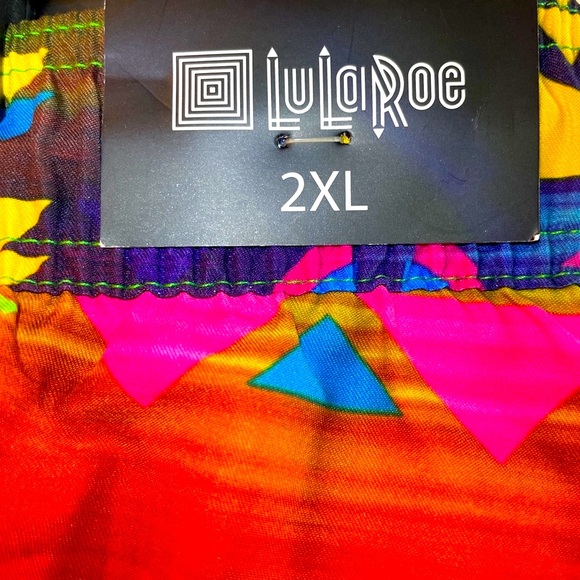 LulaRoe Swim Surf Trunks Rare Aztec Pattern Mens 2XL New Tags Fast Ship - Picture 7 of 8